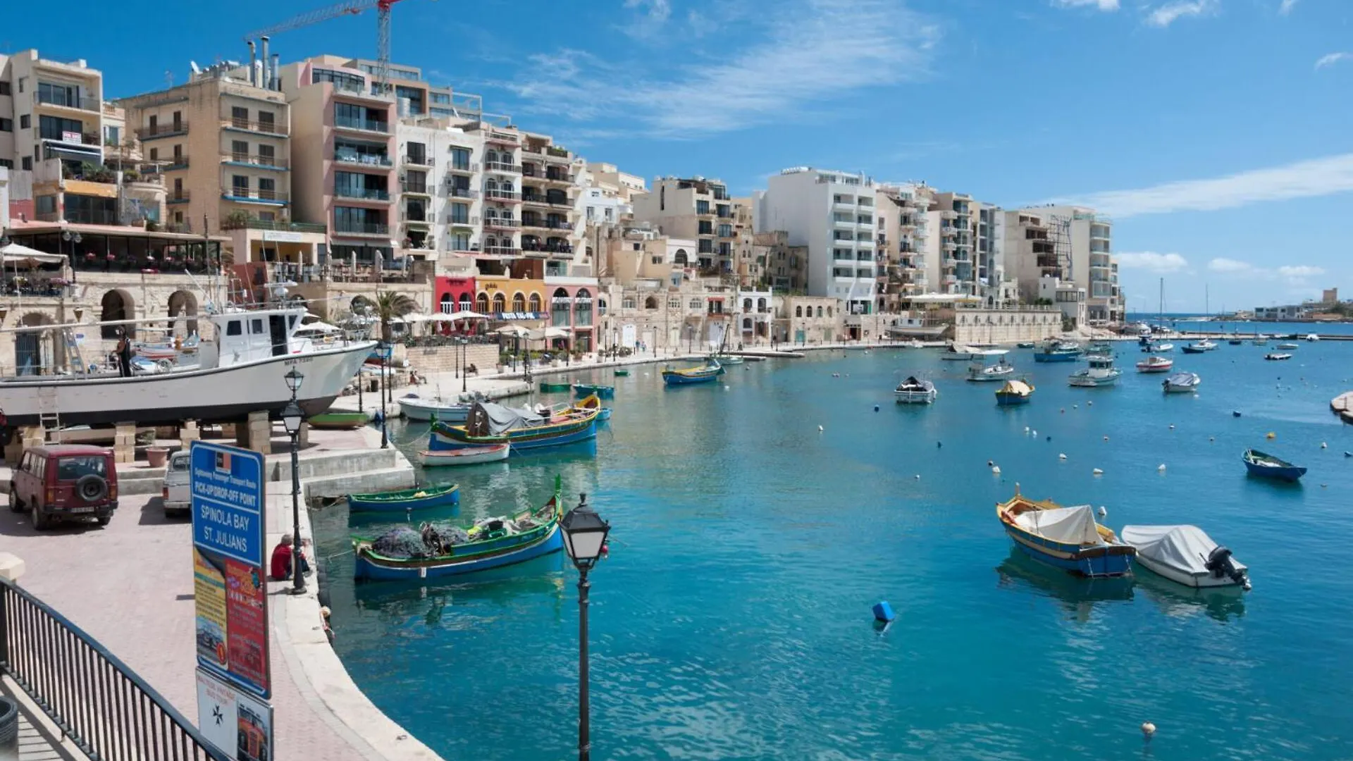Stylish Skyline Apartment Mercury Tower Saint Julian's Malta