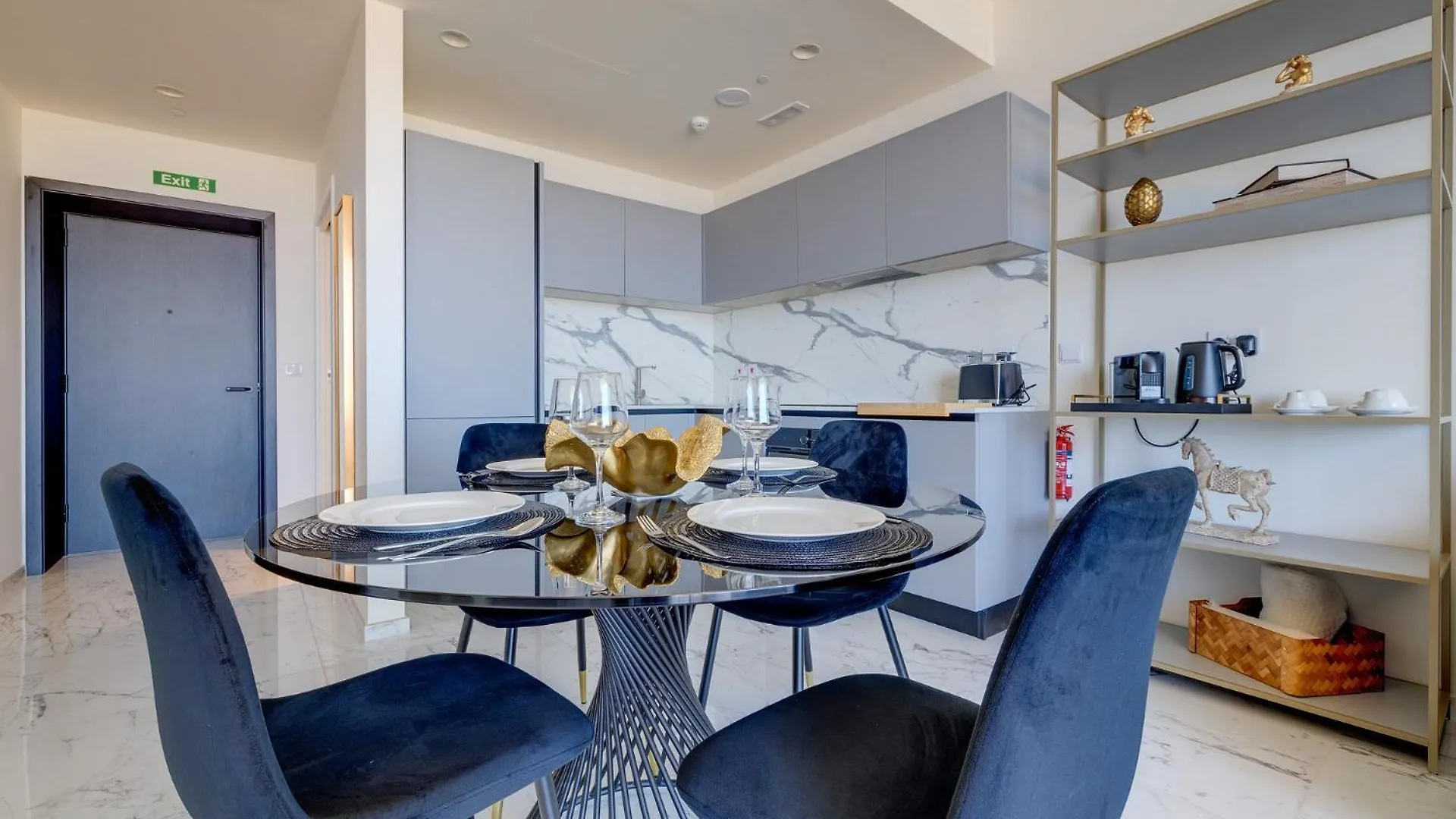 Stylish Skyline Apartment Mercury Tower Saint Julian's